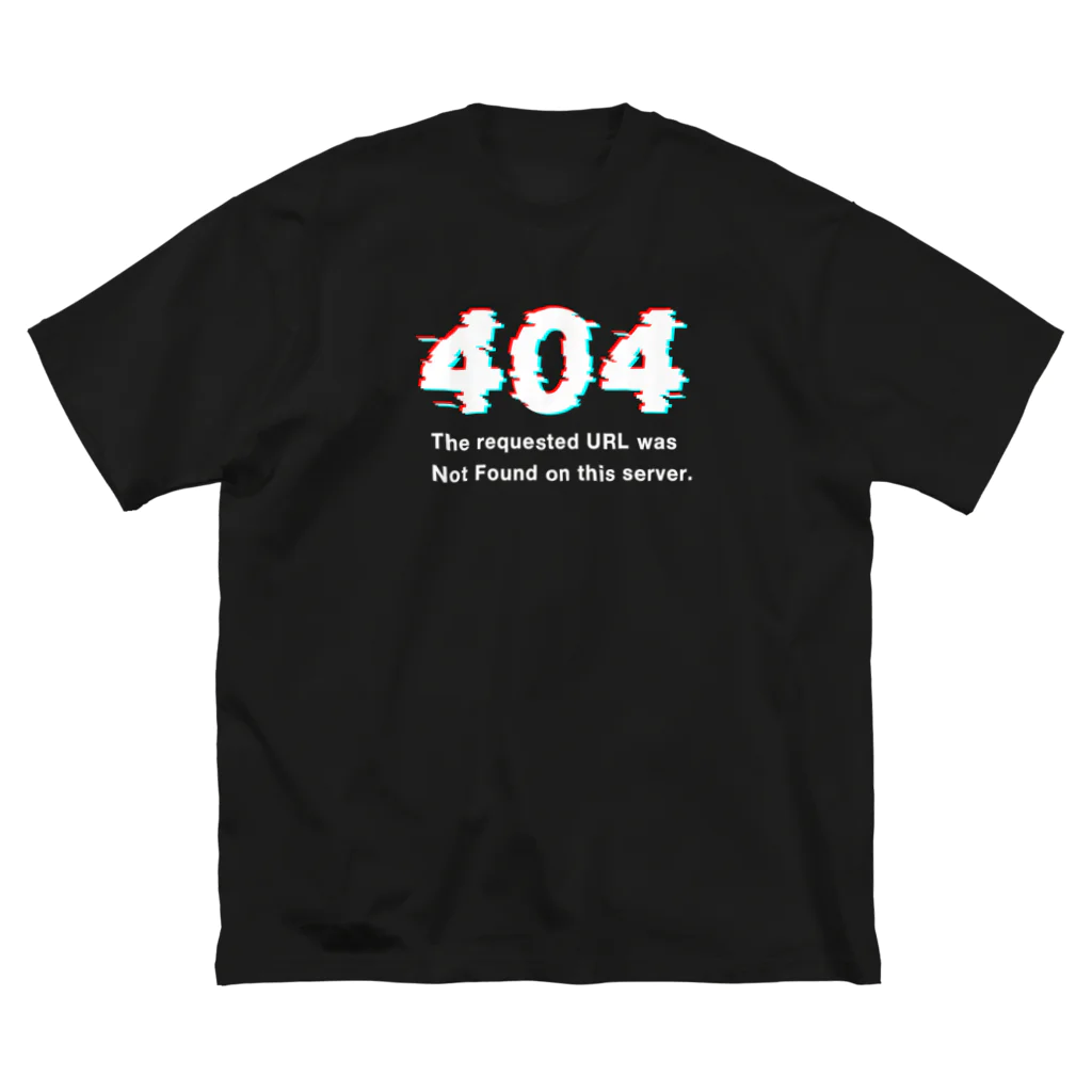 インターネットクラブの404 Not Found ビッグシルエットTシャツ