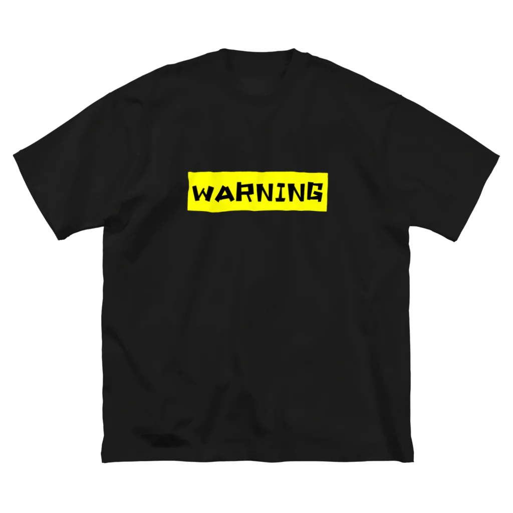 Purple PearlのWARNING ビッグシルエットTシャツ