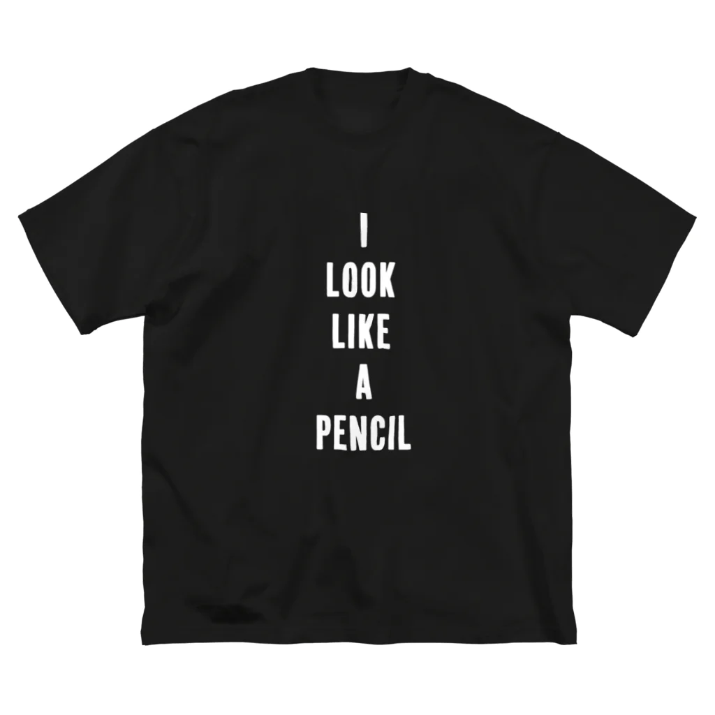 eveningculottesのI look like a pencil WH ビッグシルエットTシャツ