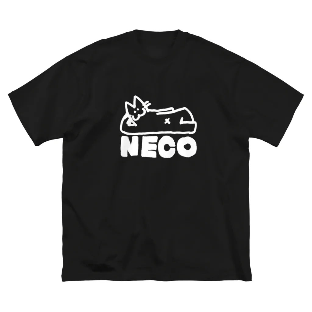 hoge-machaのNECO(NELU) Big T-Shirt