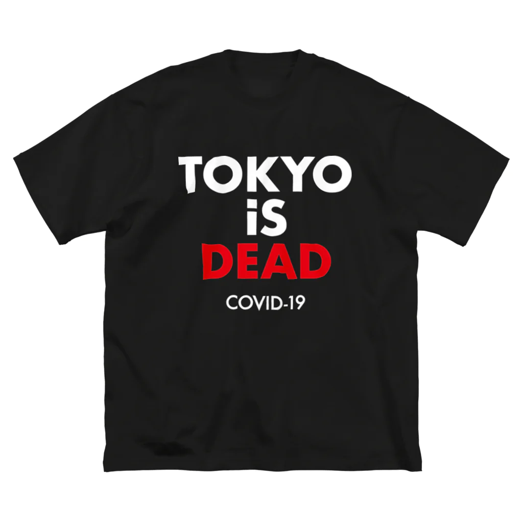 NIPPON DESIGNのTOKYO iS DEAD COVID-19 ビッグシルエットTシャツ