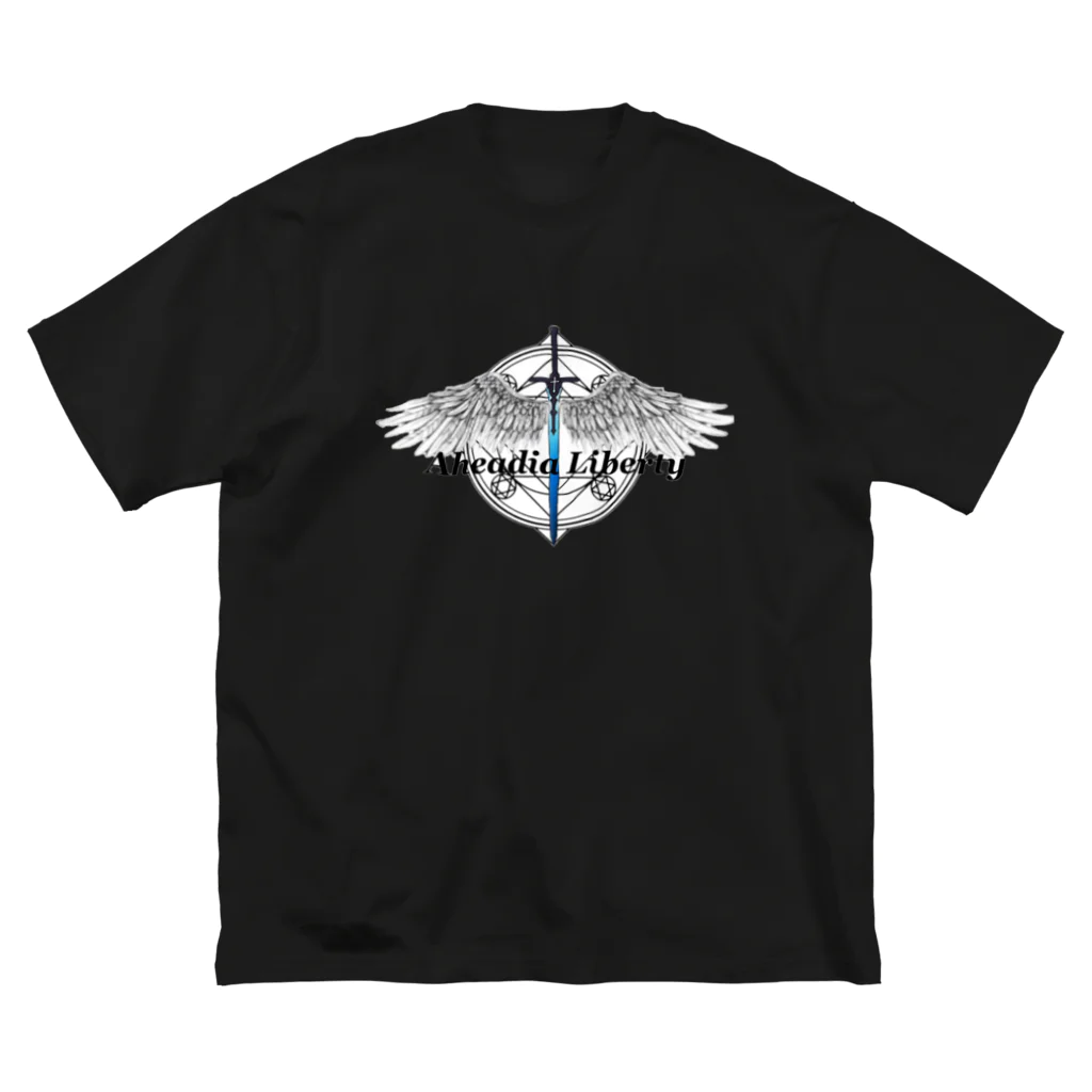 Aheadia_Libertyの翼 ビッグシルエットTシャツ