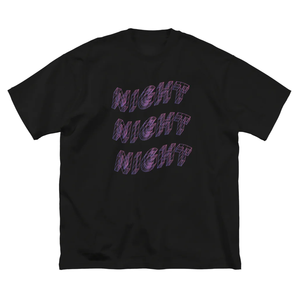 EYE'S SHOPのNIGHT NIGHT NIGHT Big T-Shirt