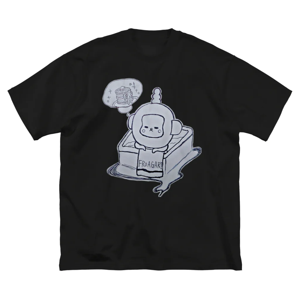 KIKITEKI_LABORATORYの入浴中 ふろあがりちゃん ビッグシルエットTシャツ