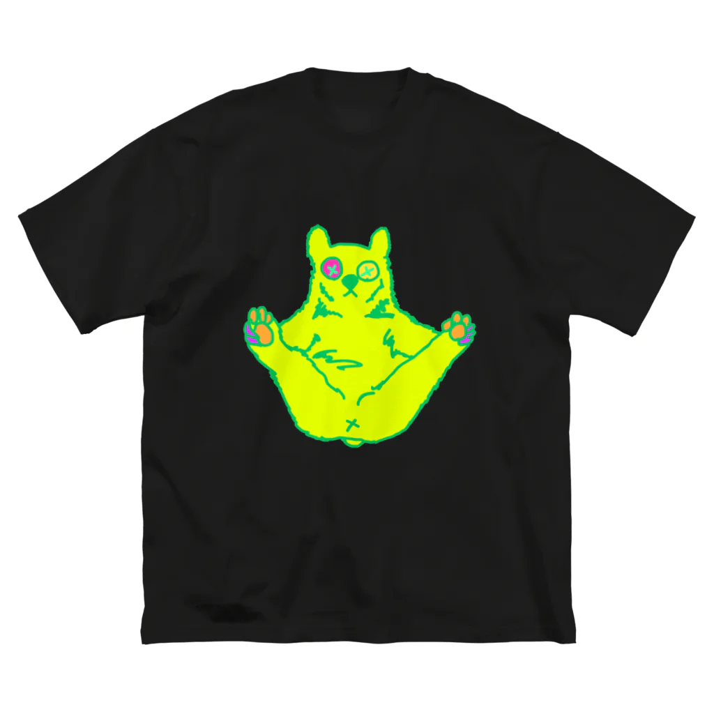 yuuuumのＶ字熊 Big T-Shirt