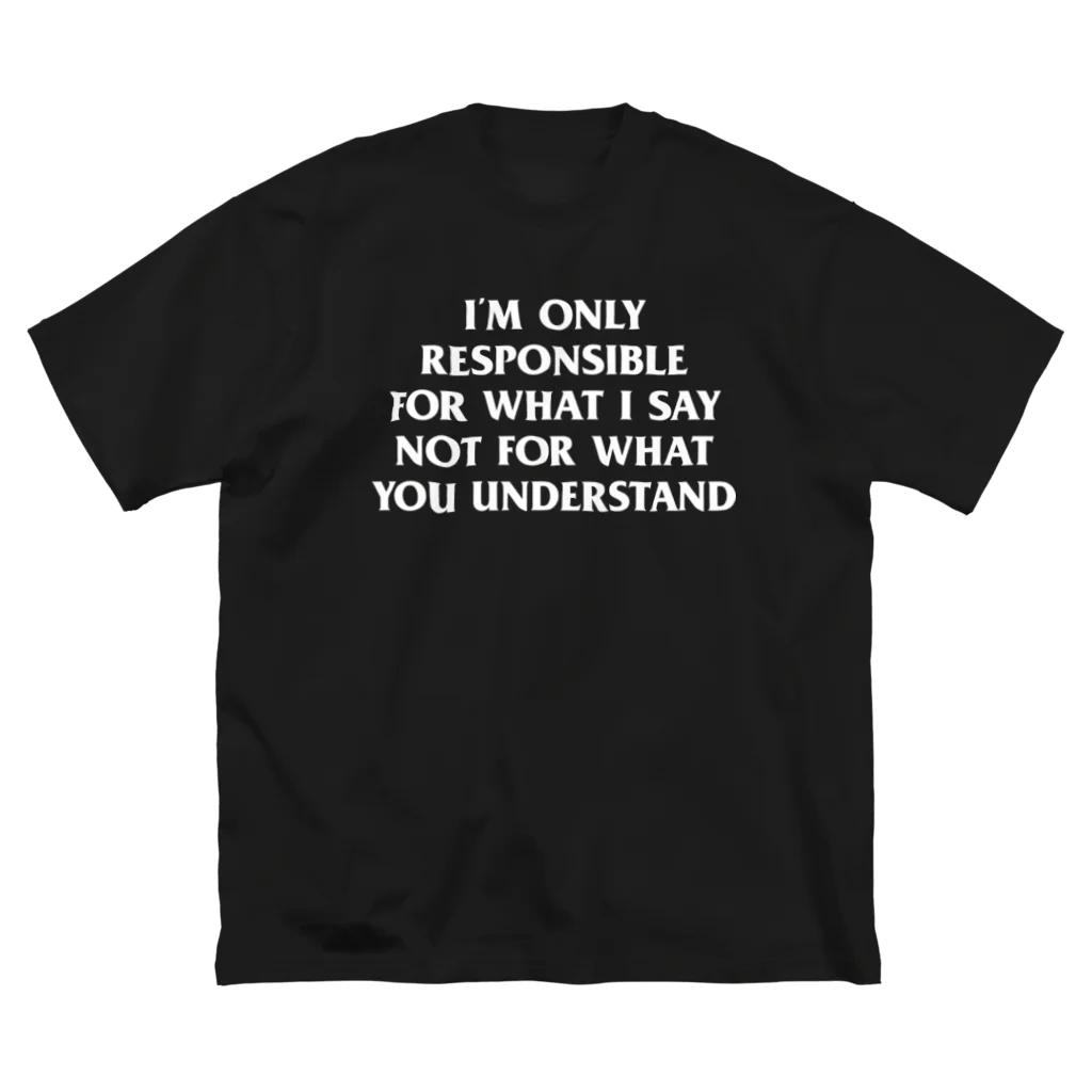 shoppのcommunication ビッグシルエットTシャツ