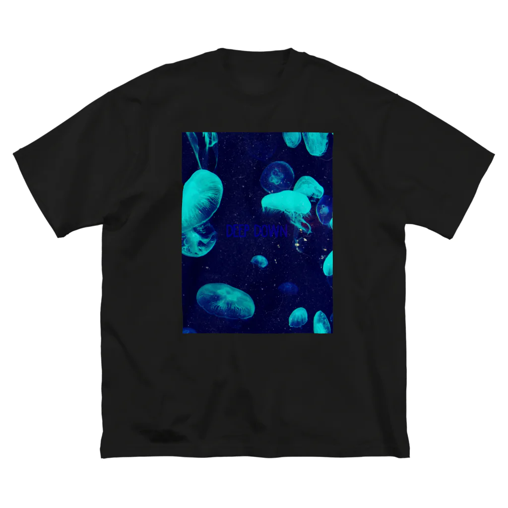 ひろしのdeep down ビッグシルエットTシャツ