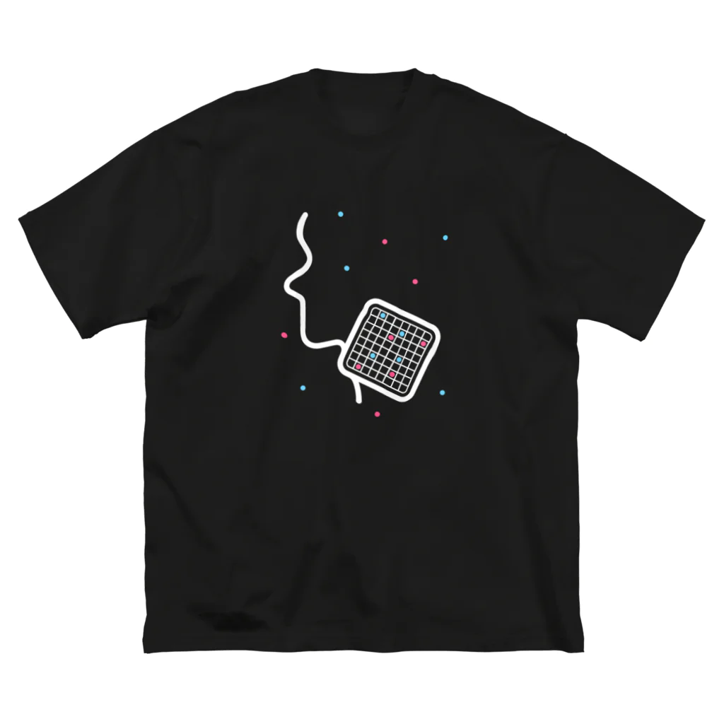 Goodbye, peaceful life.のノドボドゲ ビッグシルエットTシャツ