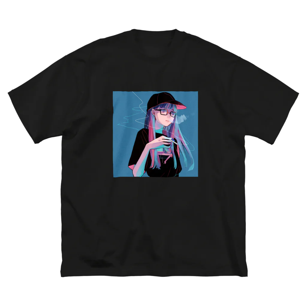 リチャード君のTシャツの子 ビッグシルエットTシャツ