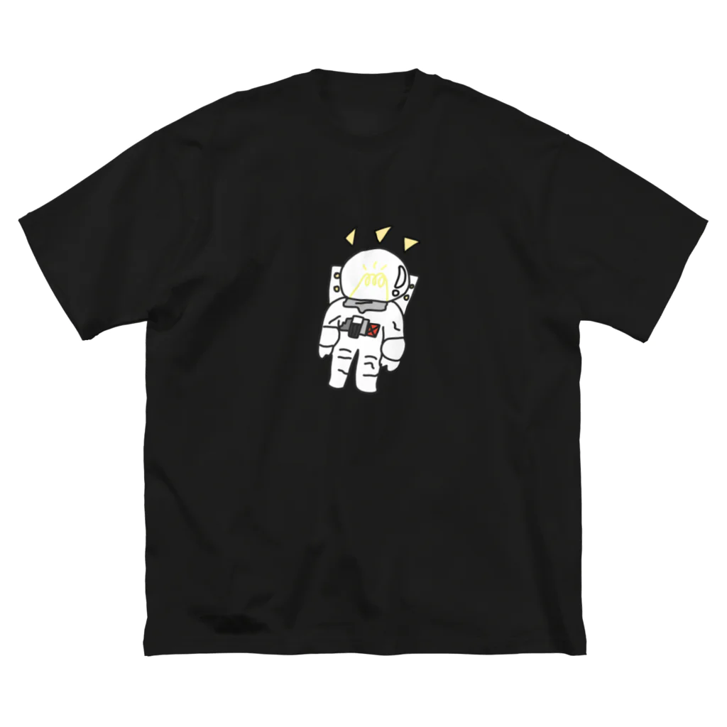 flatフラットふらっとのSPACEMAN ビッグシルエットTシャツ