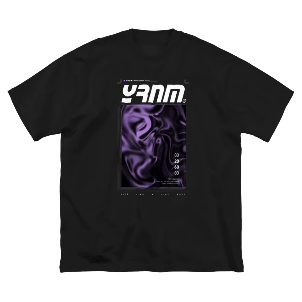 YRNMのYRNM Sci-Fi ビッグシルエットTシャツ