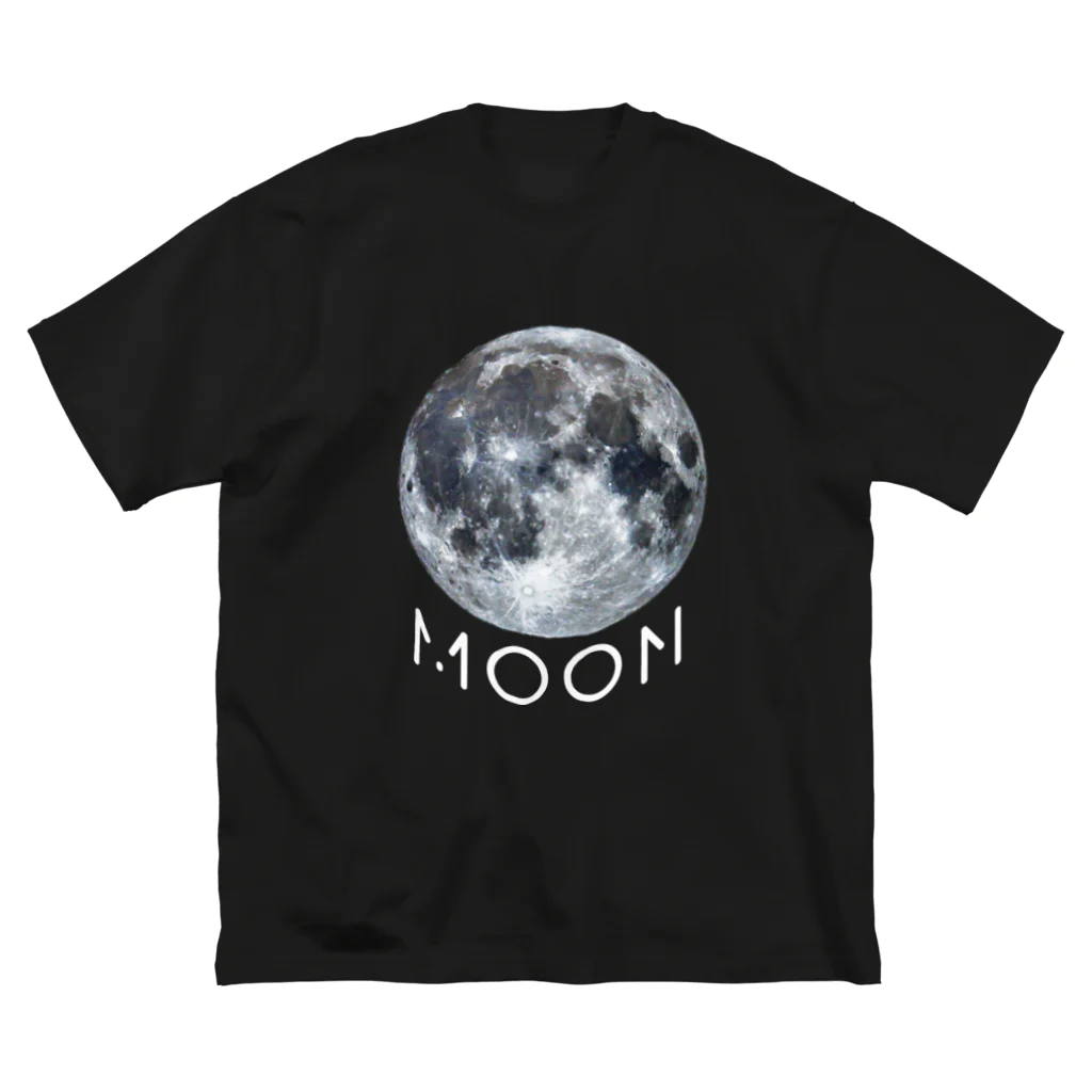 sapphirusのReaching for moon -logo-WT ver Big T-Shirt