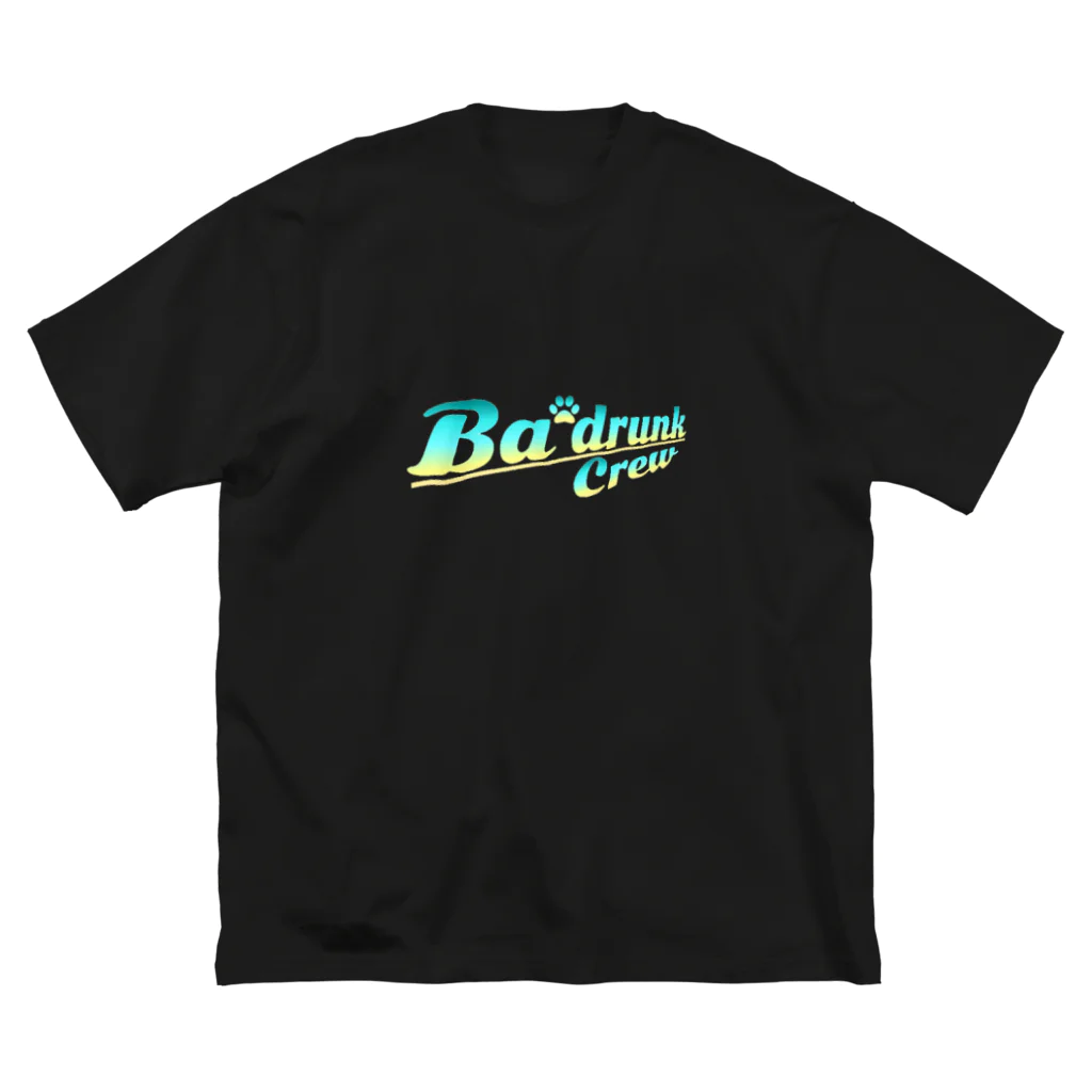 Ba'drunkのBa'drunk ロゴデザインVer.2(Tropical) Big T-Shirt