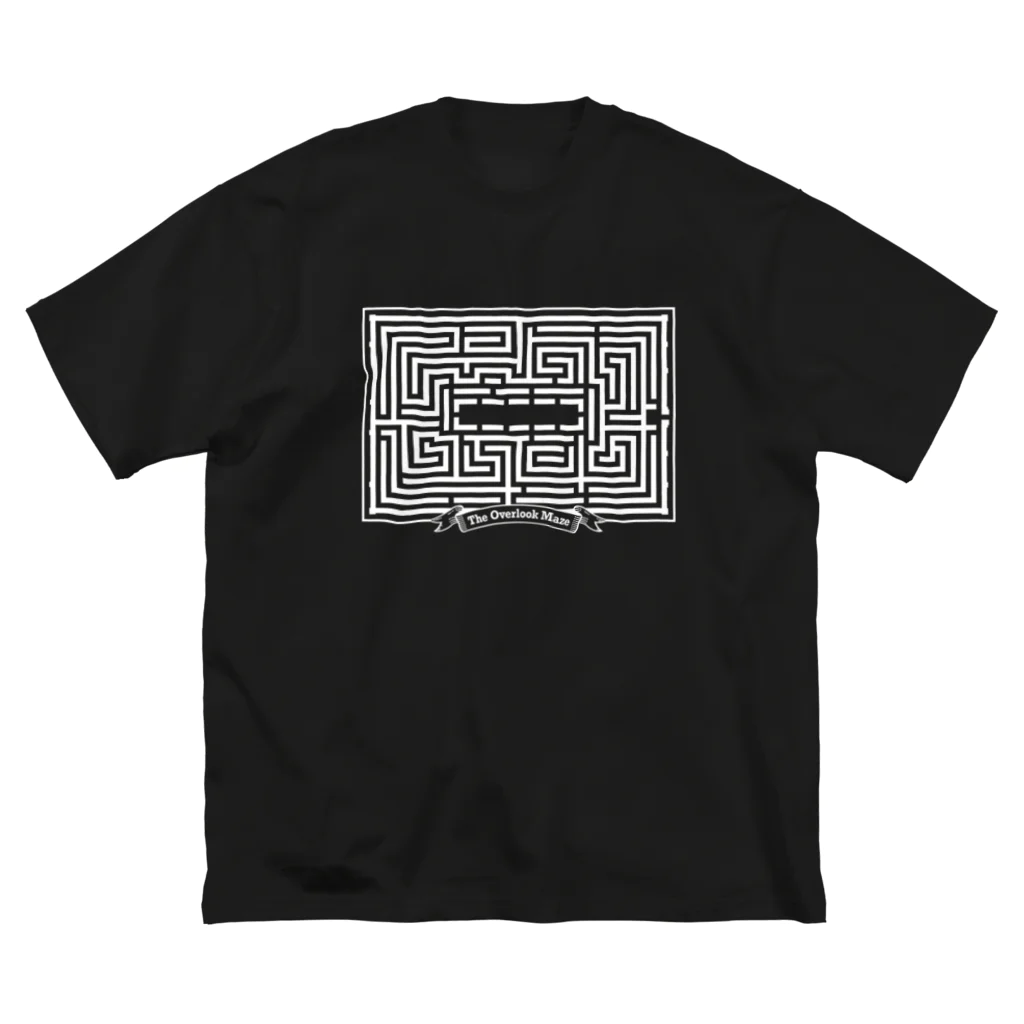 stereovisionのHotel Maze Map  ビッグシルエットTシャツ