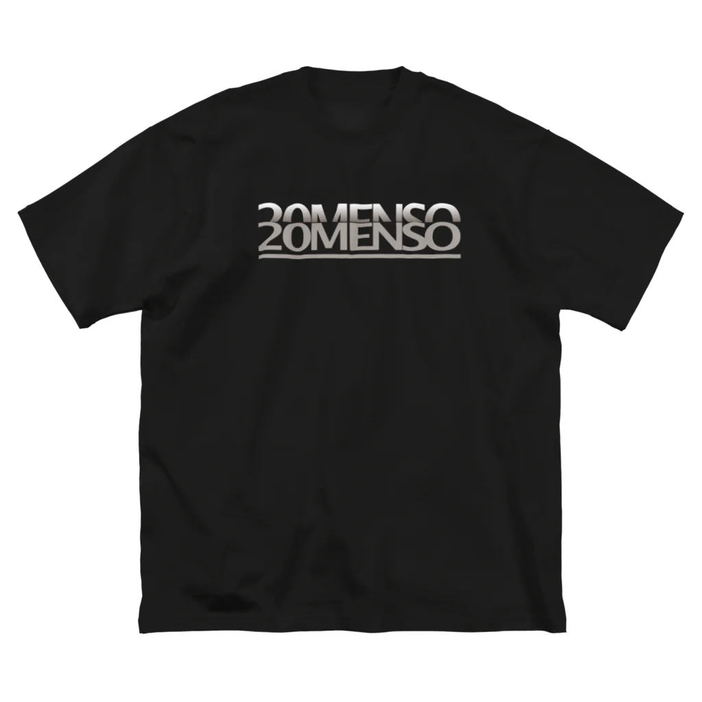 GleamOut Designの20MENSO LOGO ビッグシルエットTシャツ