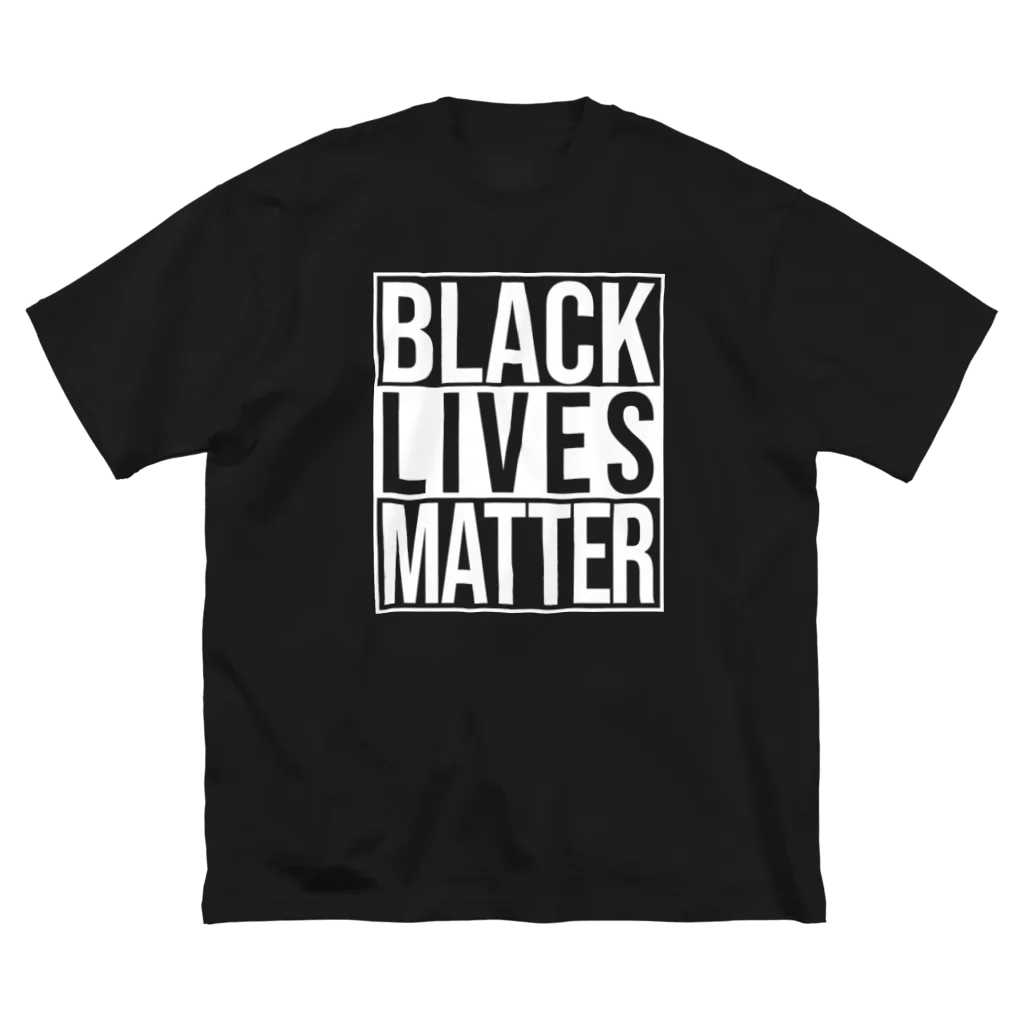 gemgemshopのBLACK LIVES MATTER ビッグシルエットTシャツ