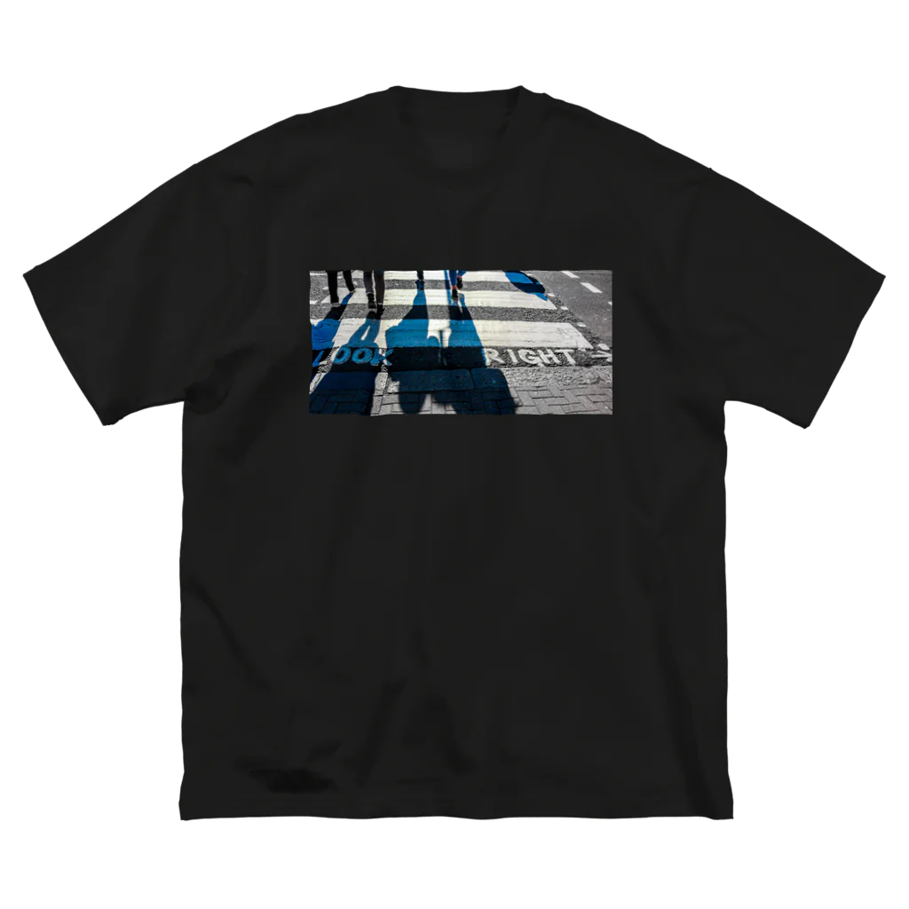 旅先pics📸のロンドンの横断歩道 ビッグシルエットTシャツ