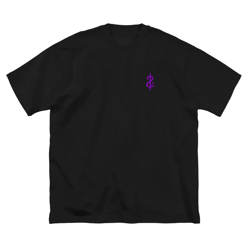 phatのproducebyk purple ビッグシルエットTシャツ