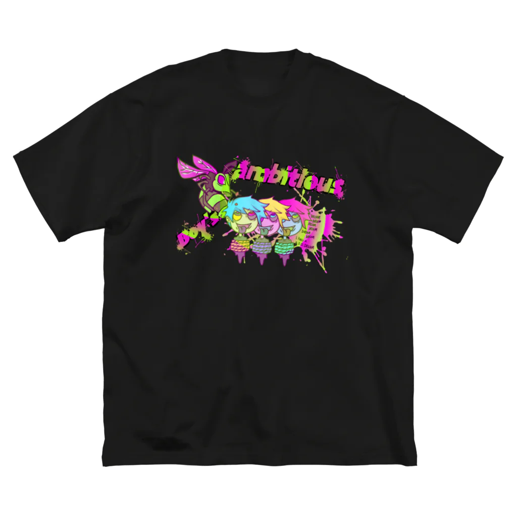 GroPopCandyのBoy's BEE ambitious ビッグシルエットTシャツ