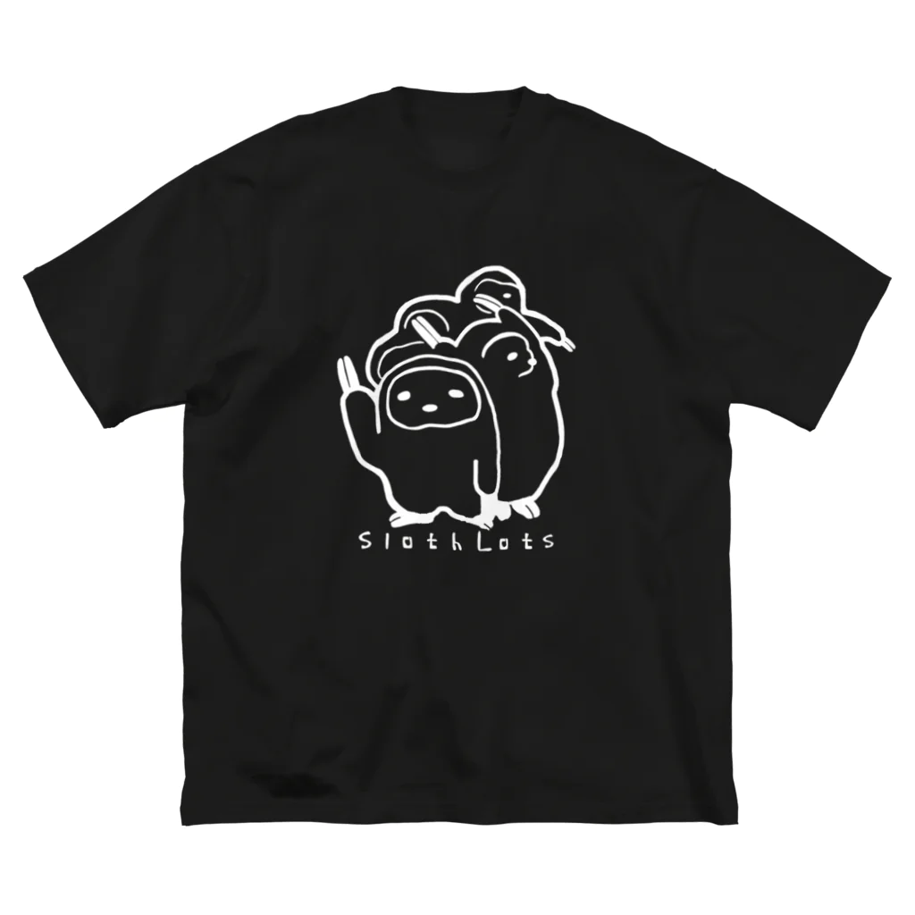 SlothLots OfficialのスロスロくんビッグTシャツ（B） Big T-Shirt