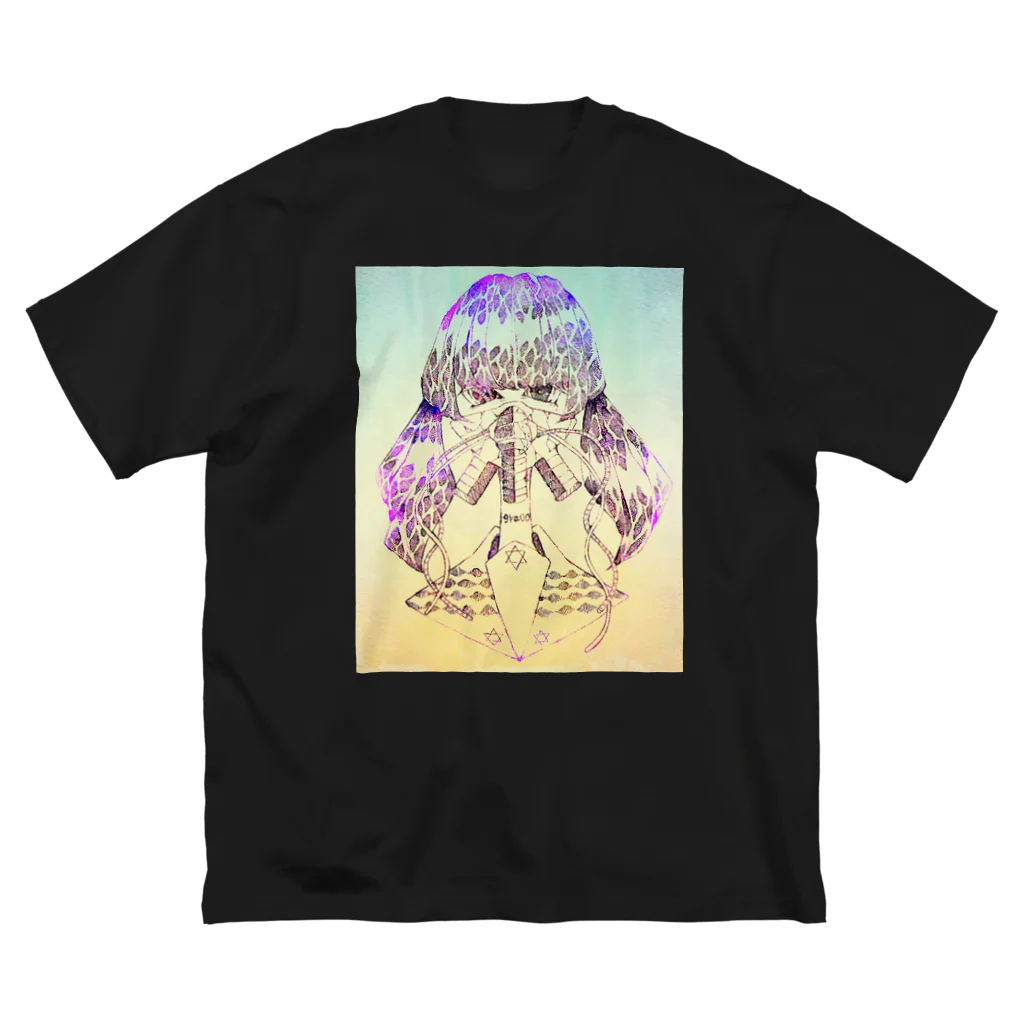 ぐらきちのみみずちゃん ビッグシルエットTシャツ