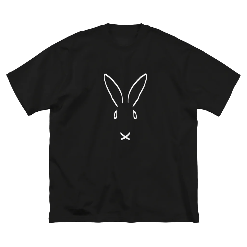 耀華-yoka-のうさぎのおもち ビッグシルエットTシャツ