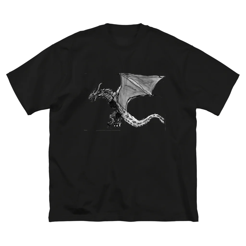 artistZのドラゴン ビッグシルエットTシャツ