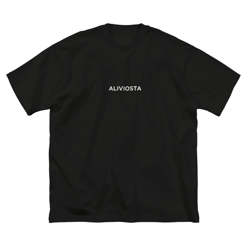 AliviostaのALIVIOSTA Logo (Le plus simple) white Big T-Shirt
