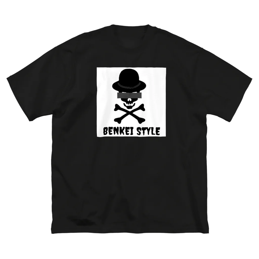 BENKEI  STYLEのSKULL B.K 〜type2〜 ビッグシルエットTシャツ