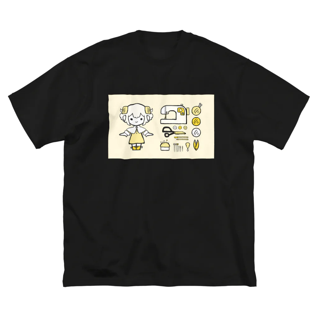 遣隋使さんのえとっこちゃん（未） ビッグシルエットTシャツ