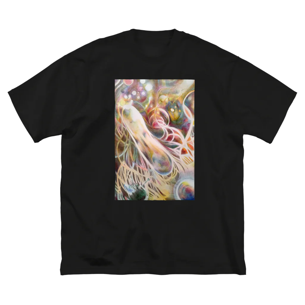 色鉛筆と絵本の世界の美しい微生物の世界 Big T-Shirt