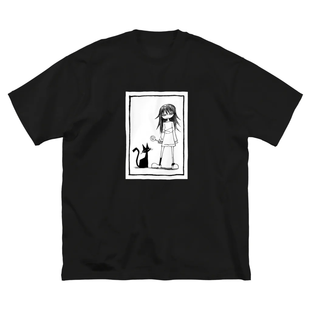 三毛猫飯店の猫girl Big T-Shirt