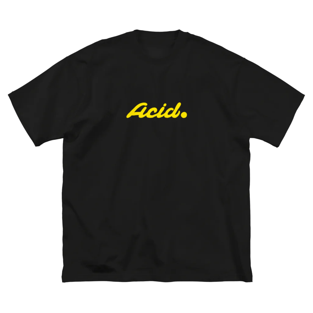 森の部屋のAcid ☺ Yellow ビッグシルエットTシャツ