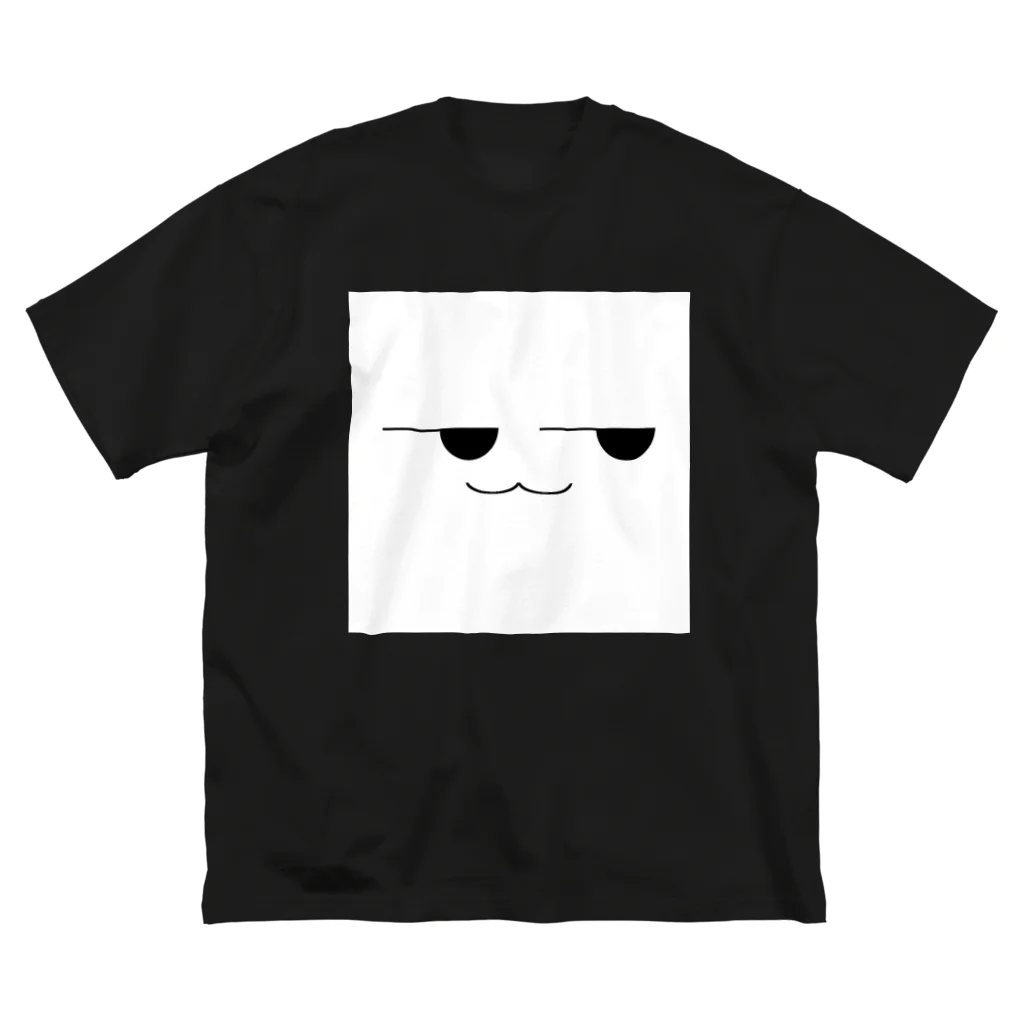 ポアロの流し目くん ビッグシルエットTシャツ