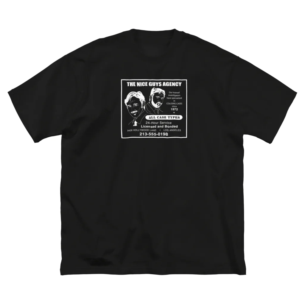 stereovisionの架空企業シリーズ『THE NICE GUYS AGENCY』 Big T-Shirt