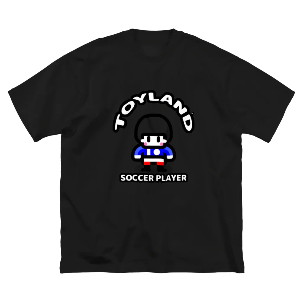 カワイイ オシャレ ポップ な TOYLANDのTOYLAND サッカーくん ビッグシルエットTシャツ