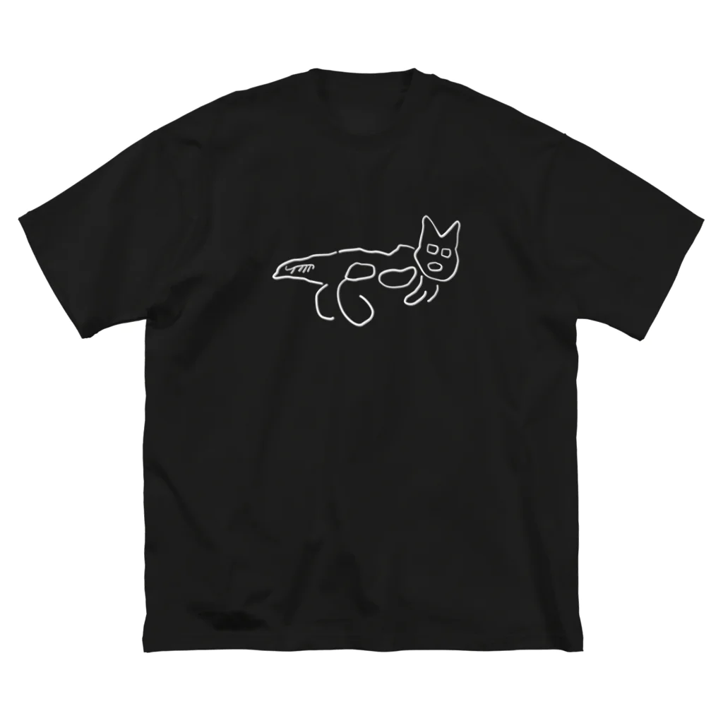 ユメデマデの古代ねこ ビッグシルエットTシャツ