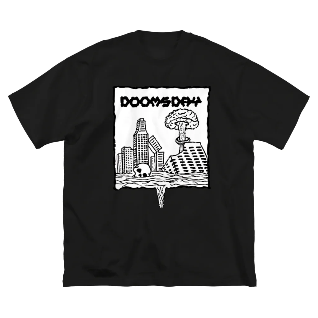 亀翔重工のDOOMSDAY ビッグシルエットTシャツ