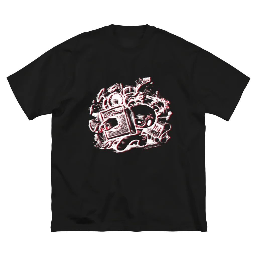 CHAX COLONY imaginariの【各20点限定】いたずらぐまのグル〜ミ〜(#28/2c) Big T-Shirt