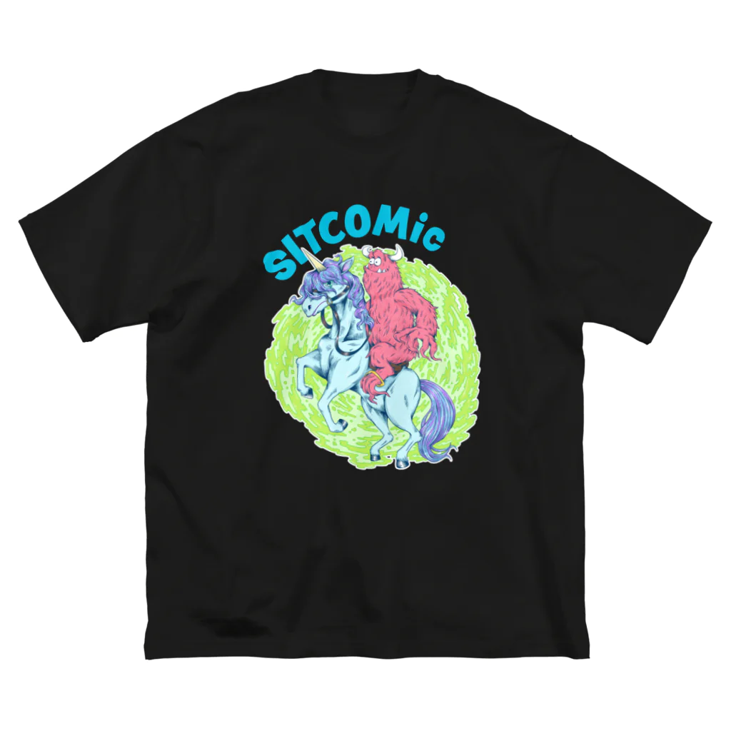 SITCOMicのUNICORN&Pluffy Big T-Shirt