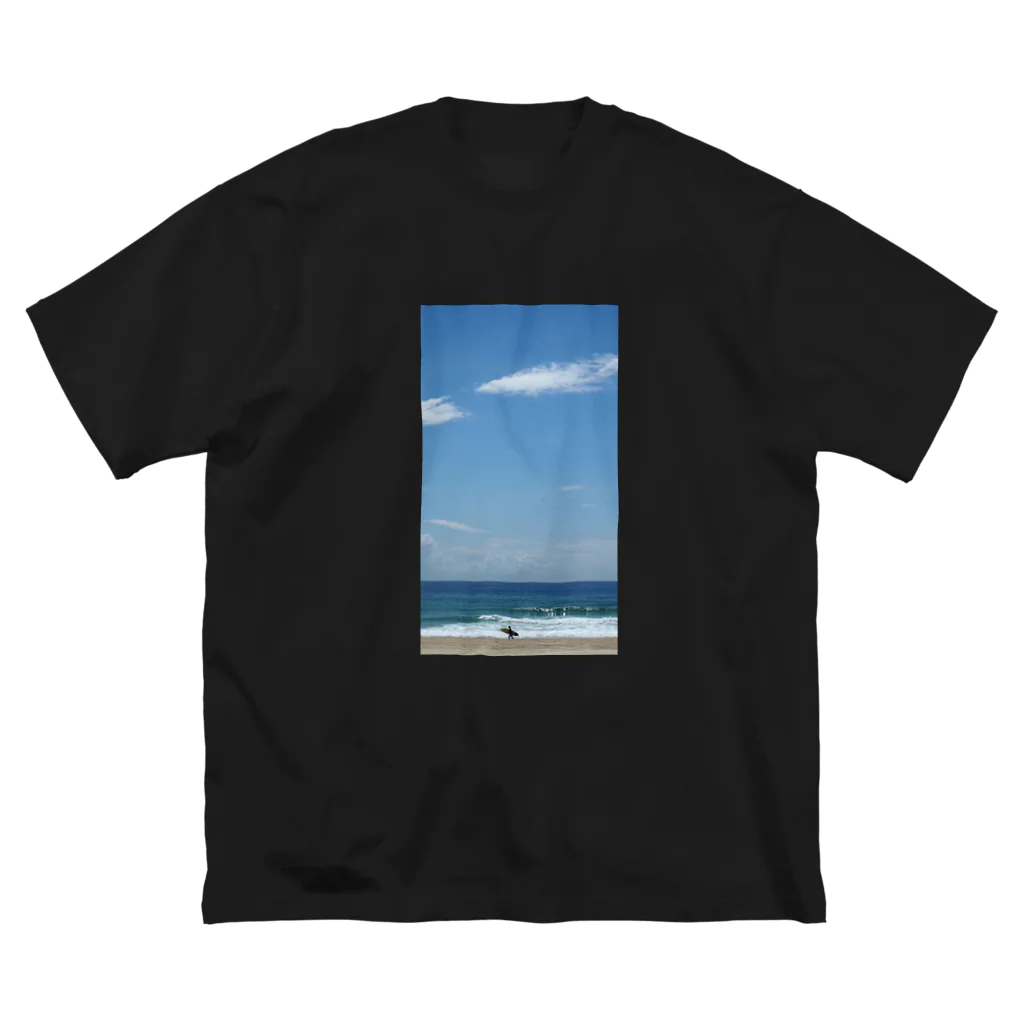 Aya KのGold Coast beach ビッグシルエットTシャツ
