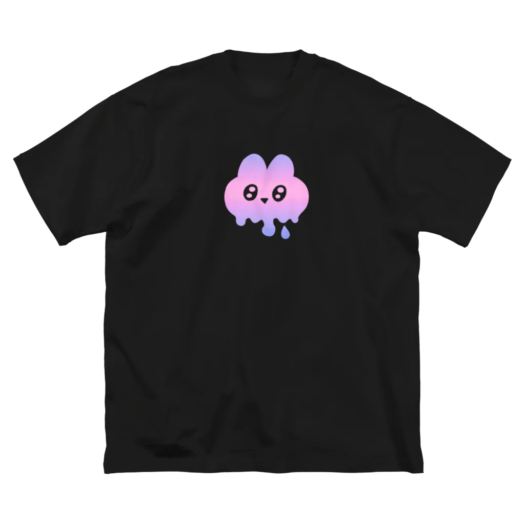 oroninetのぴえんなうさぎ。溶ける桃紫！ Big T-Shirt