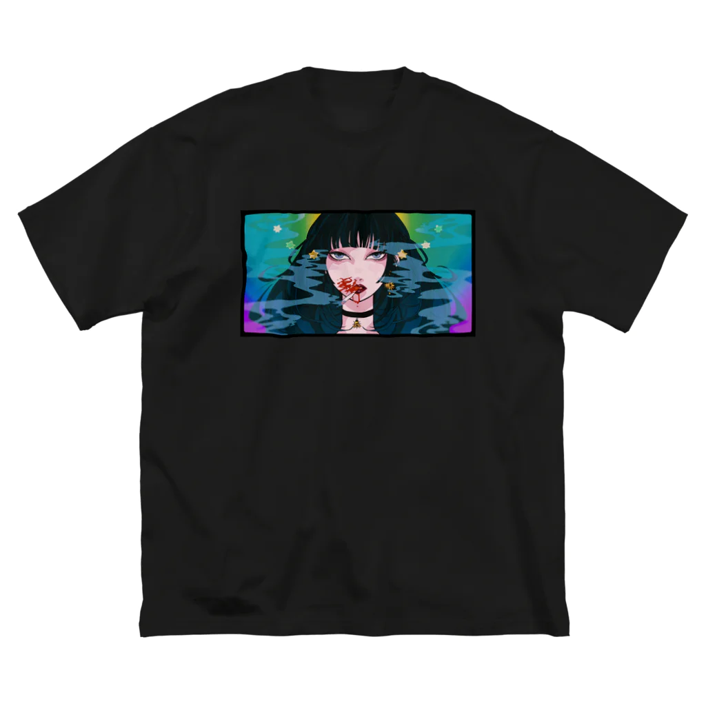 芥子菜の鼻血 ビッグシルエットTシャツ