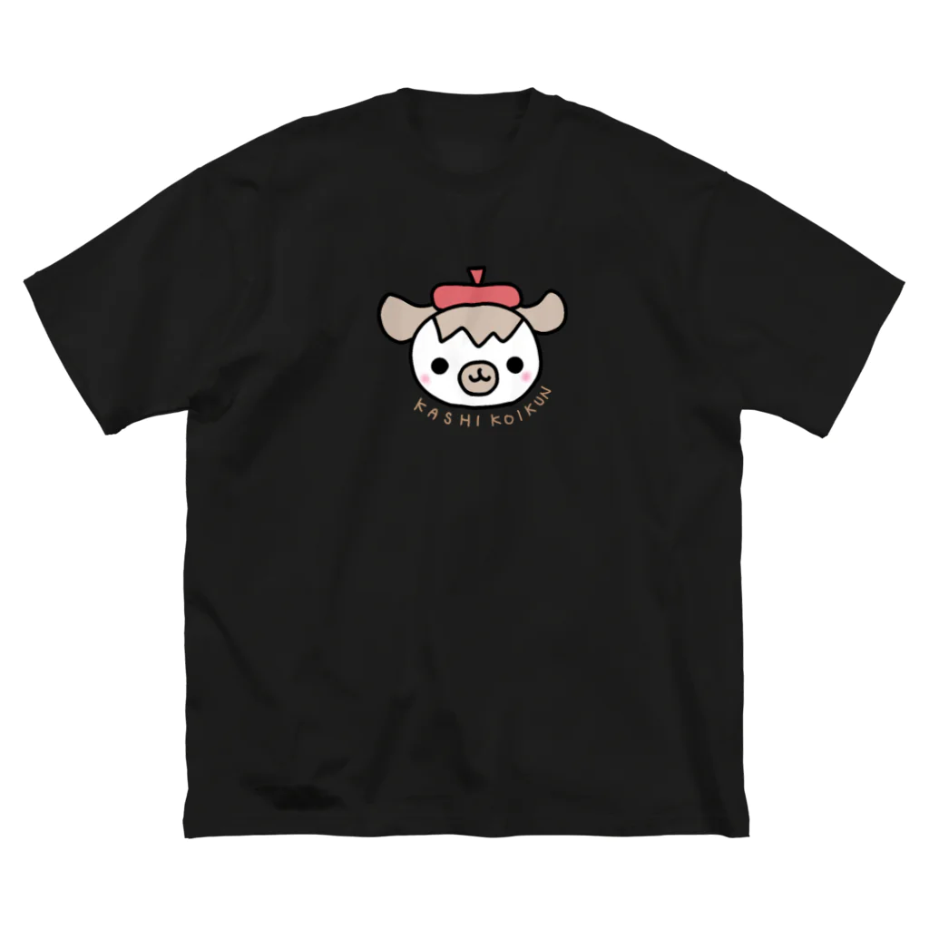 usa100のうきうきかしこい君 ビッグシルエットTシャツ