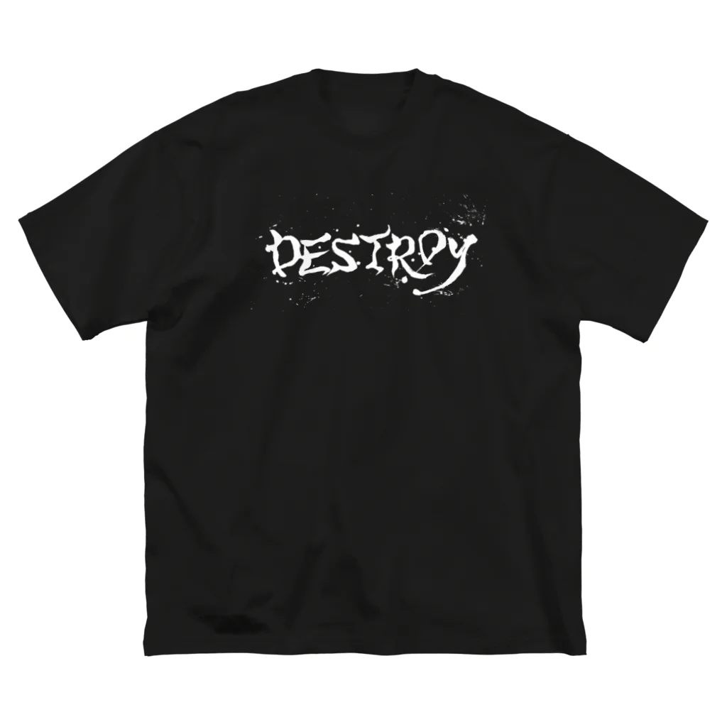 Lunatic MOONのDESTROY ビッグシルエットTシャツ