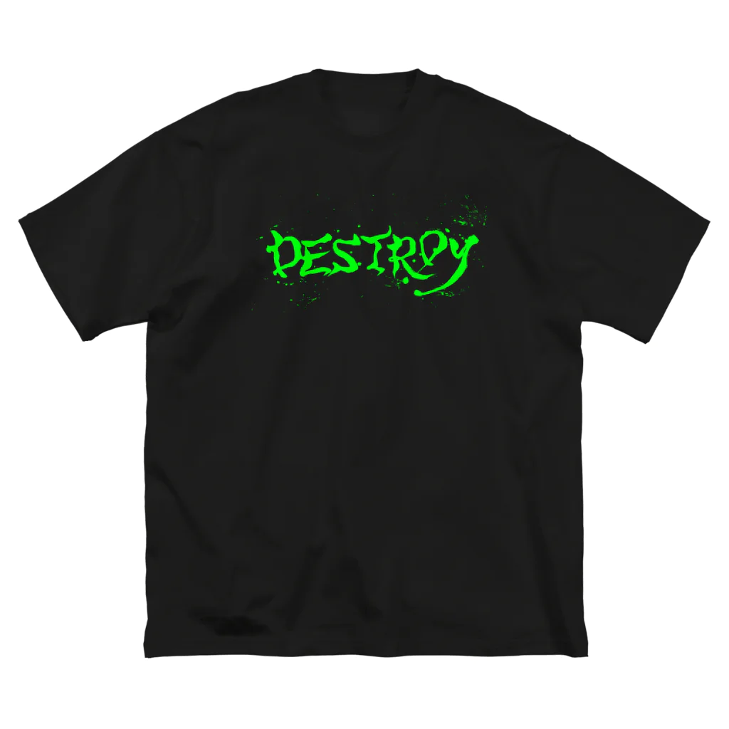 Lunatic MOONのDESTROY ビッグシルエットTシャツ