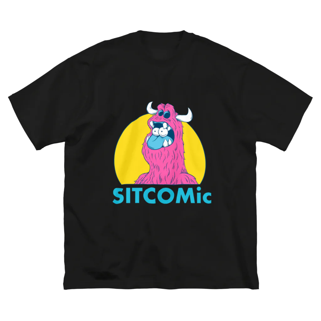 SITCOMicのDrop Eyes Pluffy Big T-Shirt