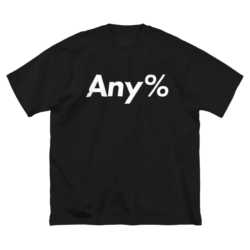 カーテン魂のAny% ビッグシルエットTシャツ