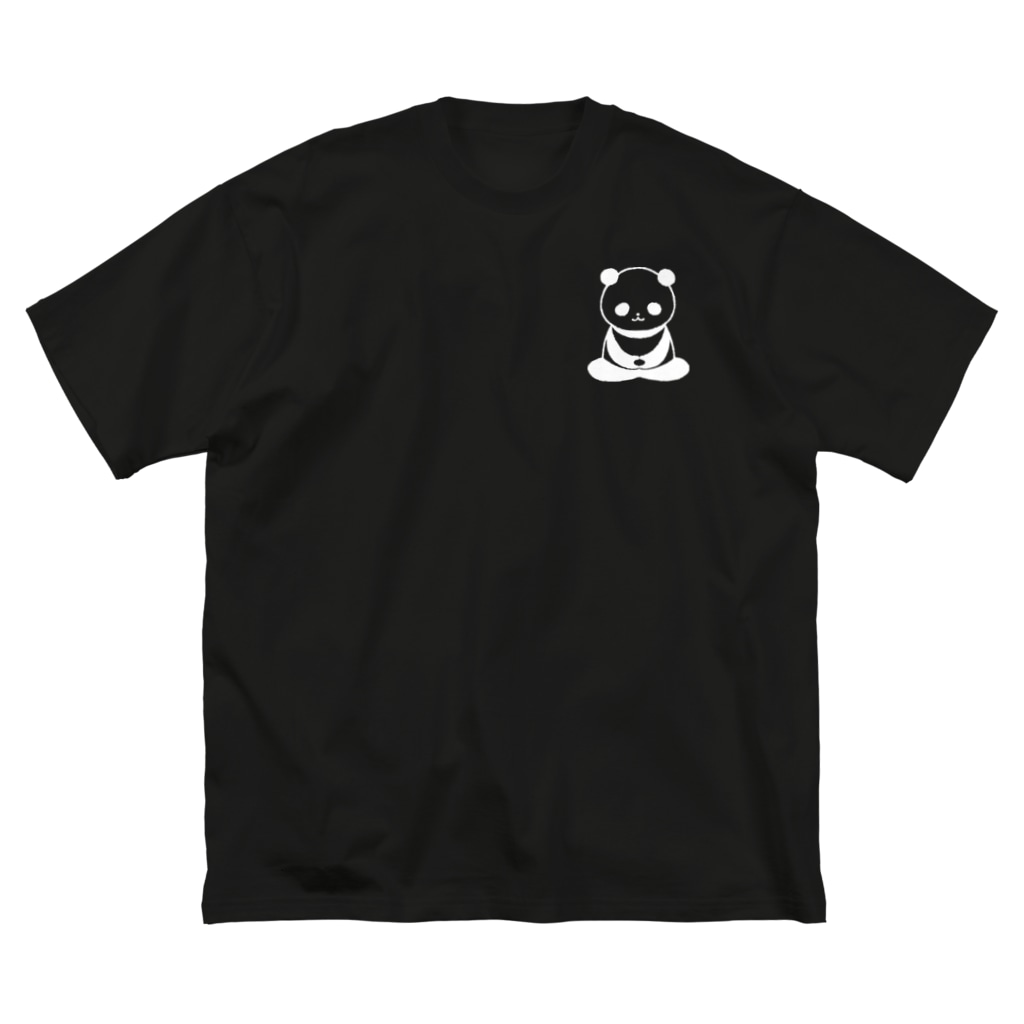 ヒフミヨイのざパンダ（白） Big T-Shirt