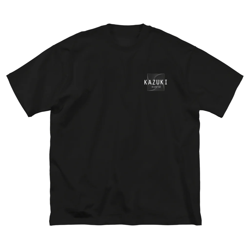 和紀_officialの和紀ロゴ入り(白) ビッグシルエットTシャツ